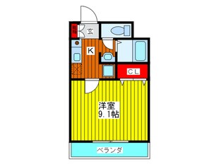 Ｍプラザ堀江南の物件間取画像